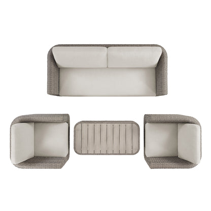 Thomasville Rala 4-piece Outdoor Patio Seating Set