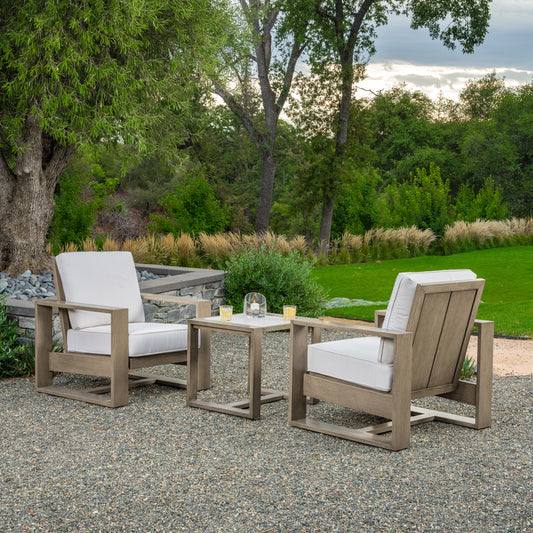 SunVilla Clifton 3-piece Outdoor Patio Seating Set