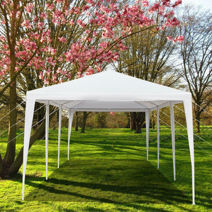 Veado Outdoor Party Tent, Patio Canopy Tent Gazebo with Removable Sidewalls Instant Event Tent for Cater Events Wedding Birthday Pavilion Beach BBQ (10'x30')