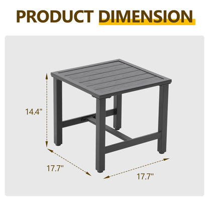 Sunvivi Patio Swivel Dining Chairs with 360-Degree Rotating, All Weather Rattan Chairs with Water-resistant Cushions & Metal Frame, Modern Outdoor Rocking Chair for Porch, Bistro, Balcony