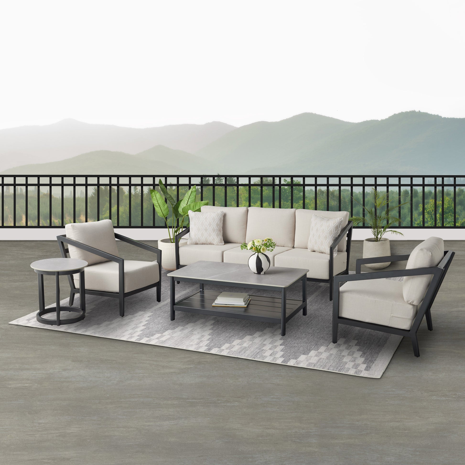Agio Formia 5-piece Outdoor Patio Seating Set