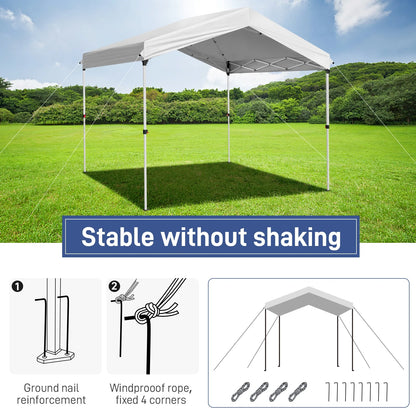 Ktaxon 10' x 10' Pop Up Canopy Tent EZ Up Canopy Tent for Outdoor Event,Car Shelter,Patio Activity