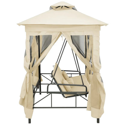 vidaXL Patio Swing Chair Outdoor Hanging Bench Seat with Gazebo Swing Seat