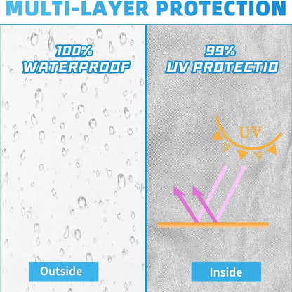 8x8 Canopy Replacement Top Cover,Waterproof Pop Up Canopy Replacement Cover with Air Vent Ropes for Outdoor Garden Patio Picnic Camping,Top Only(Top Only,245 * 245cm