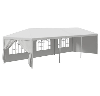 10'x30' Outdoor Canopy Tent Patio Camping Gazebo Shelter Pavilion Cater Party Wedding BBQ Events Tent w/Removable Sidewalls