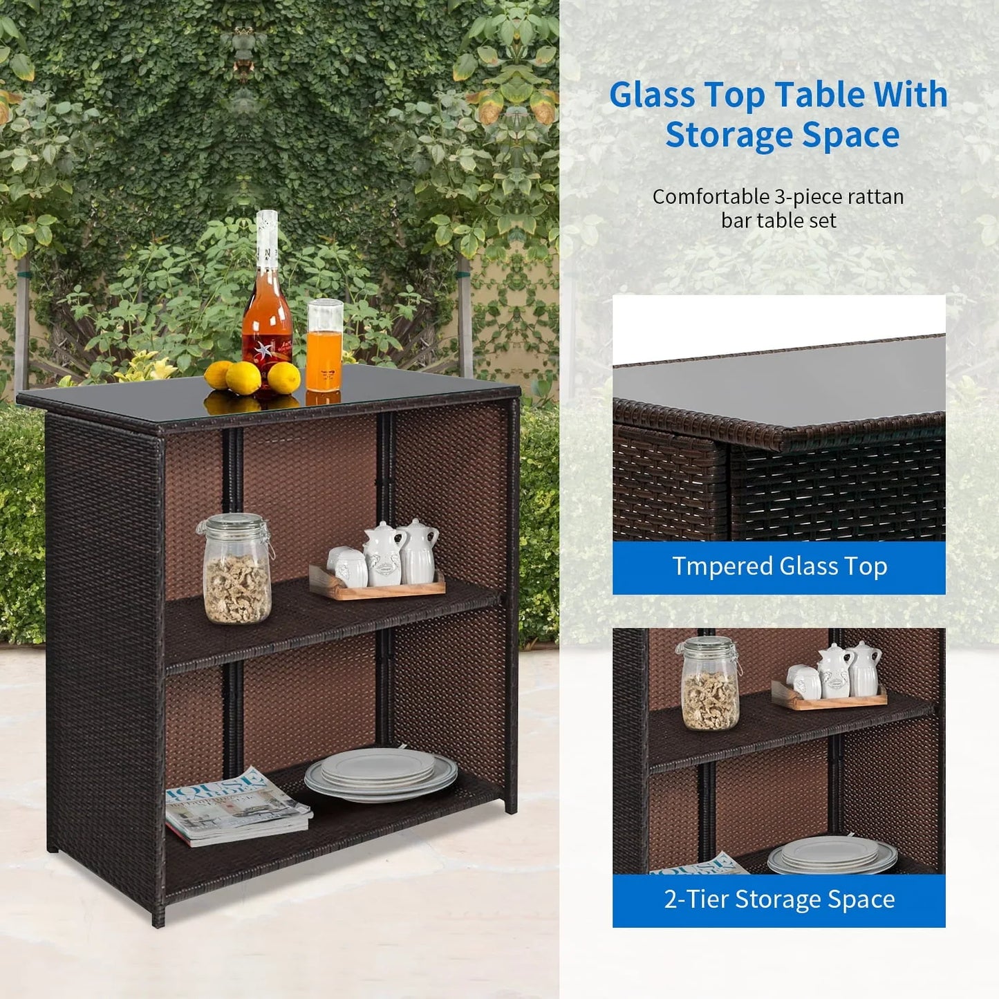 patio bistro Set,patio bar set,patio furniture sets,outdoor furniture,outdoor patio furniture