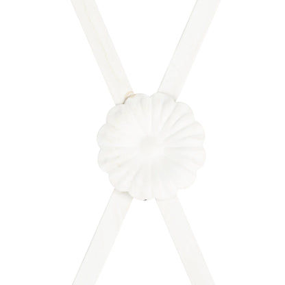 SAFAVIEH Mizell Outdoor Patio Moon Gateway, Antique White