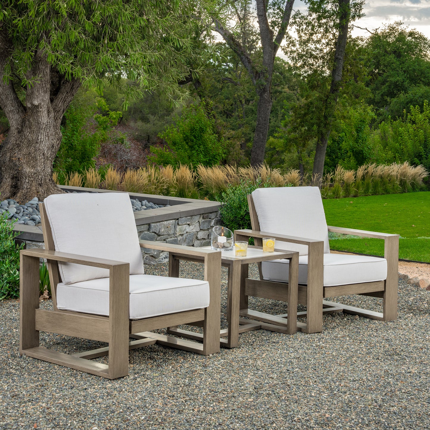 SunVilla Clifton 3-piece Outdoor Patio Seating Set