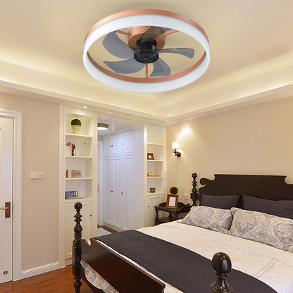 Ceiling Fan With Remote Control Memory Functions 21dB Low Noise 6 Adjustable Speeds Dimmable Led Ceiling Fan For Hallways Balconies Patios
