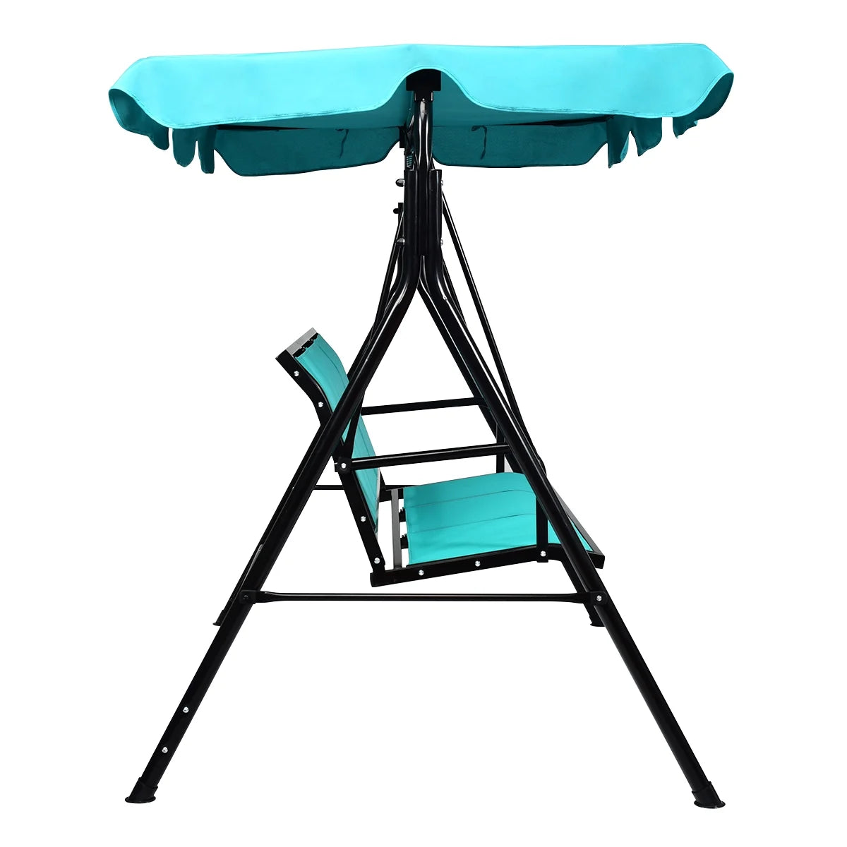 Costway 3 Person Patio Swing Canopy Yard Furniture