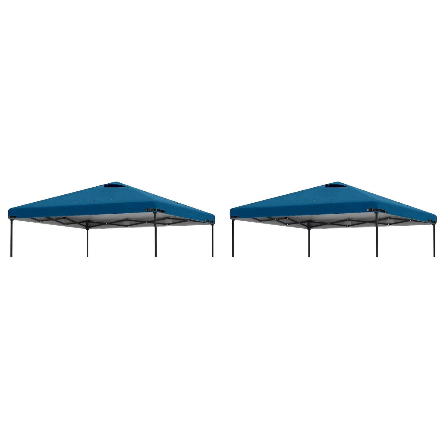 Home Decor 2Pcs 10X10Ft Replacement Cover Tier Gazebo Roof Sunshade Outdoor Cover Sunshade Patio Pavilion Protective Cover