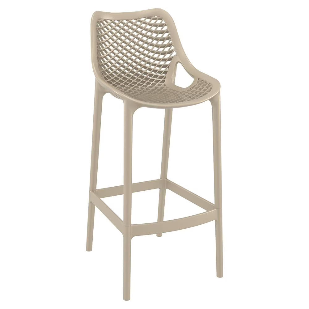 Compamia Air Patio Bar Stool in Black