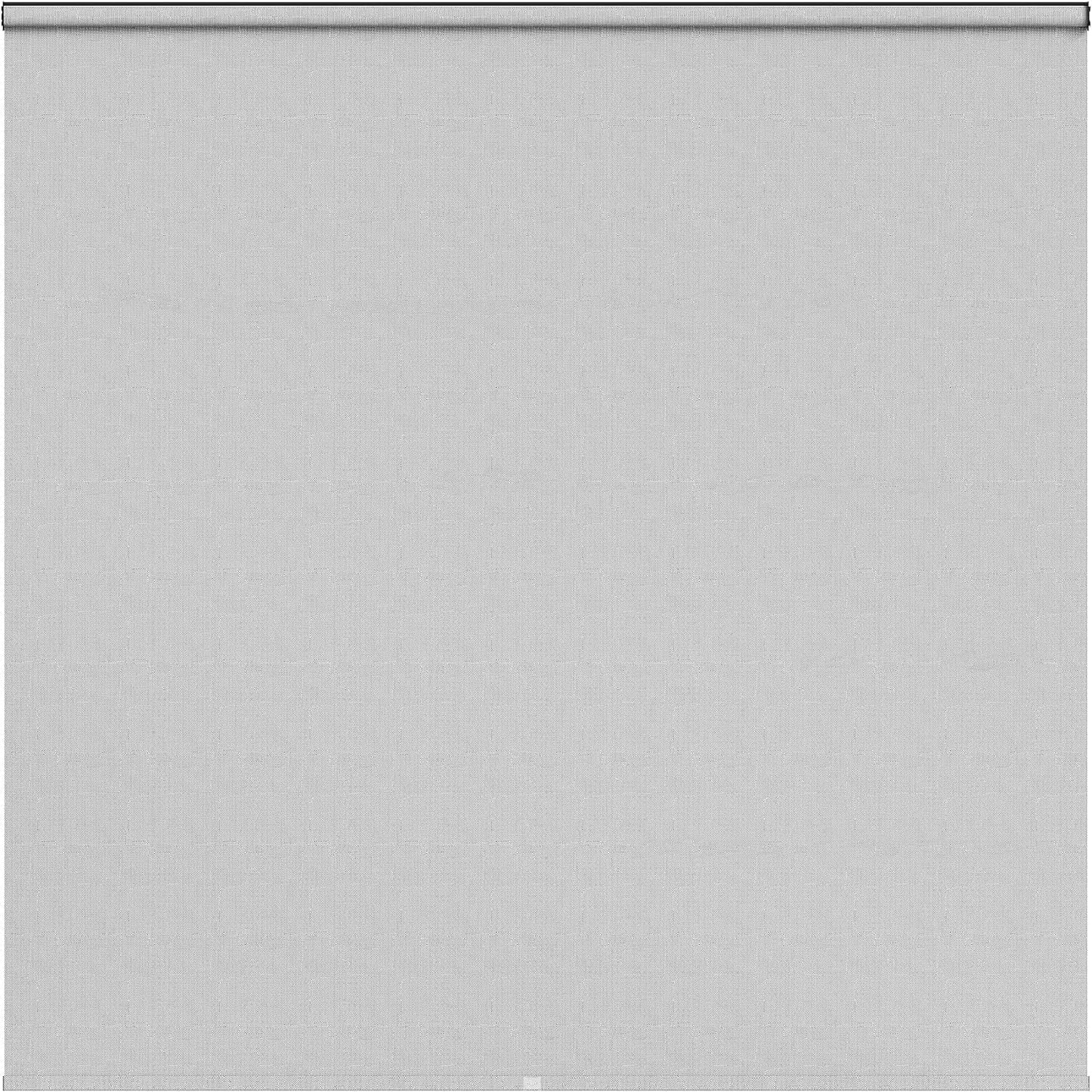 Royalcraft 6'x8' Cordless Outdoor Roller Sun Shade, Waterproof Patio Sunshade Blind for Gazebo, Gray