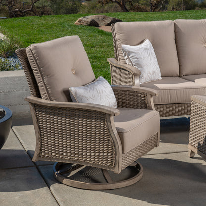 SunVilla Johanna 6-piece Outdoor Patio Deep Seating Set