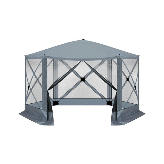 Barara King Outdoor Canopy Tent, Patio Portable Canopy,12' x 12' Outdoor Pop-Up Camping Canopy