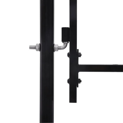 VidaXL Multi Sizes Double Door Fence Gate with Spear Top Outdoor Patio Barrier