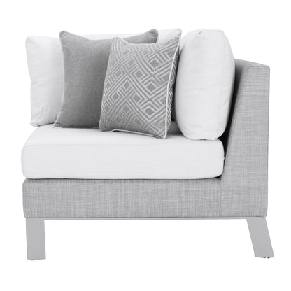 Modern Sling 6-piece Outdoor Patio Sectional Set