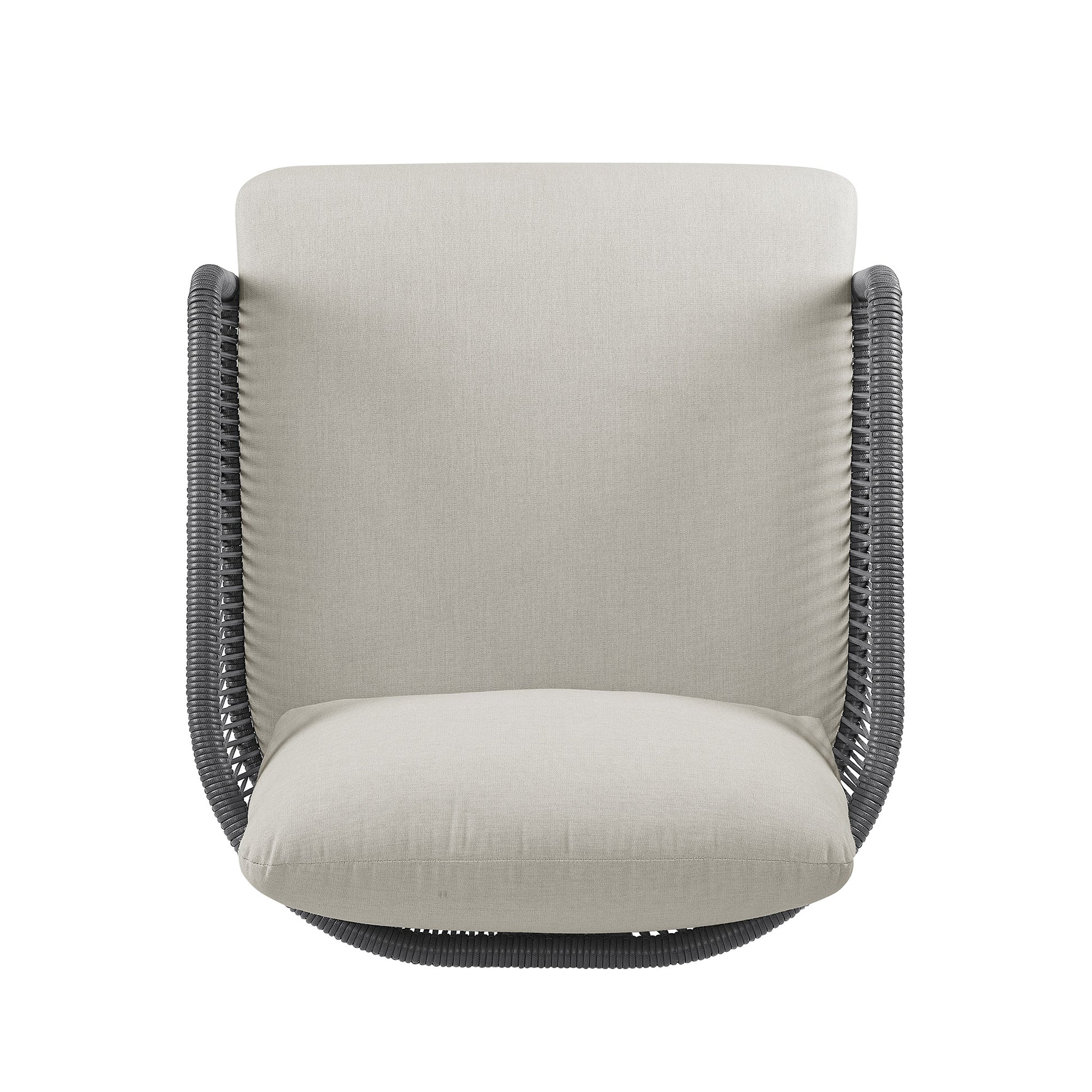 Henredon Annalise Outdoor Patio Swivel Lounge Chair