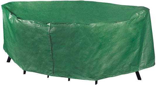 Bosmere B325 Rectangular Patio Set Cover - 85 x 68 in. - Green