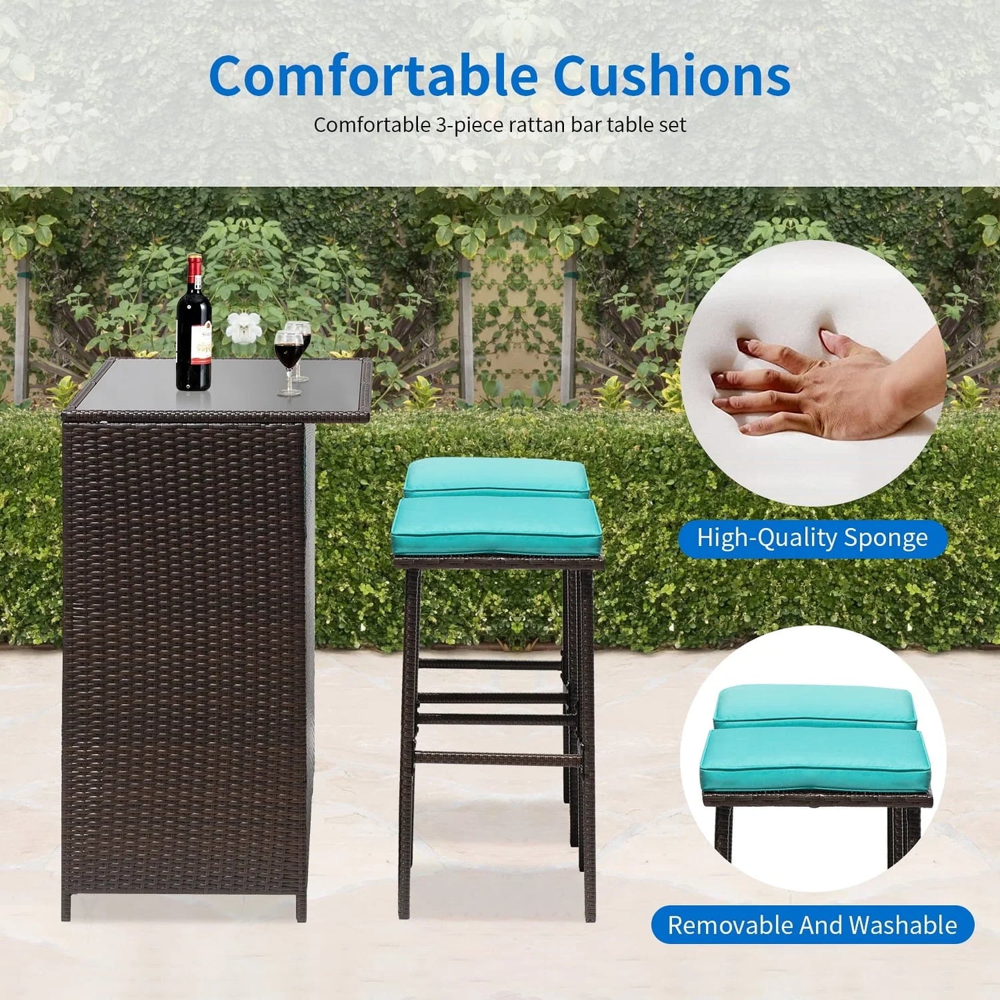 patio bistro Set,patio bar set,patio furniture sets,outdoor furniture,outdoor patio furniture