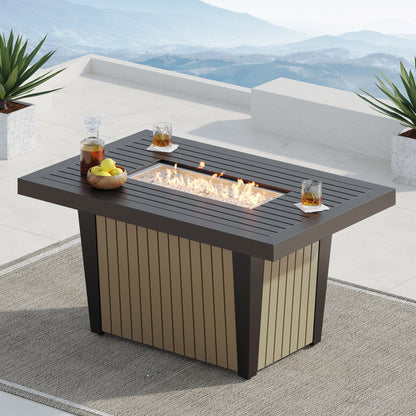 Sirio Chelsey 7-piece Fire Outdoor Patio Seating Set