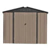 6' x 4' Outdoor Metal Storage Shed, Tools Storage Shed, Galvanized Steel Garden Shed with Lockable Doors, Outdoor Storage Shed for Backyard, Patio, Lawn, D8311