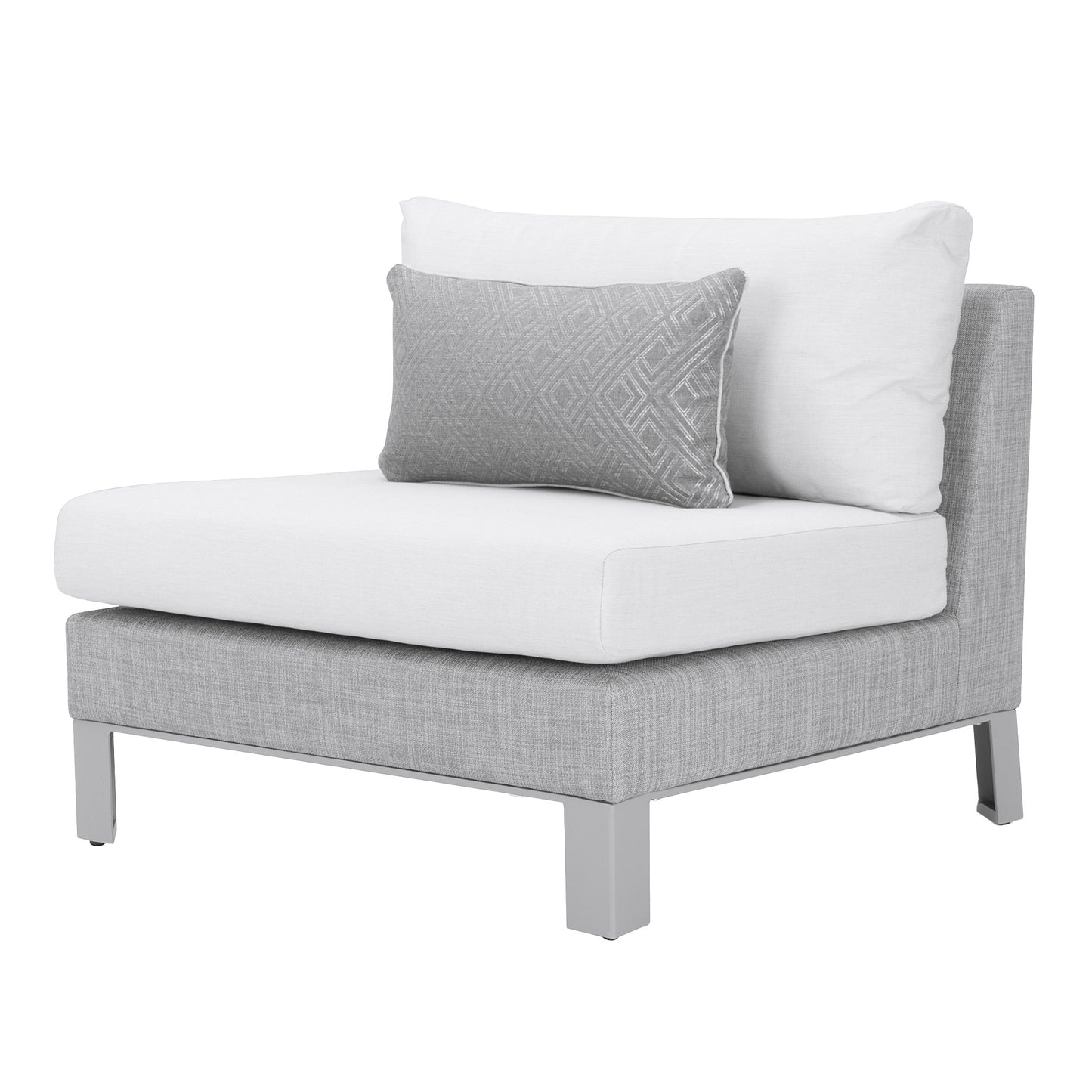 Modern Sling 6-piece Outdoor Patio Sectional Set