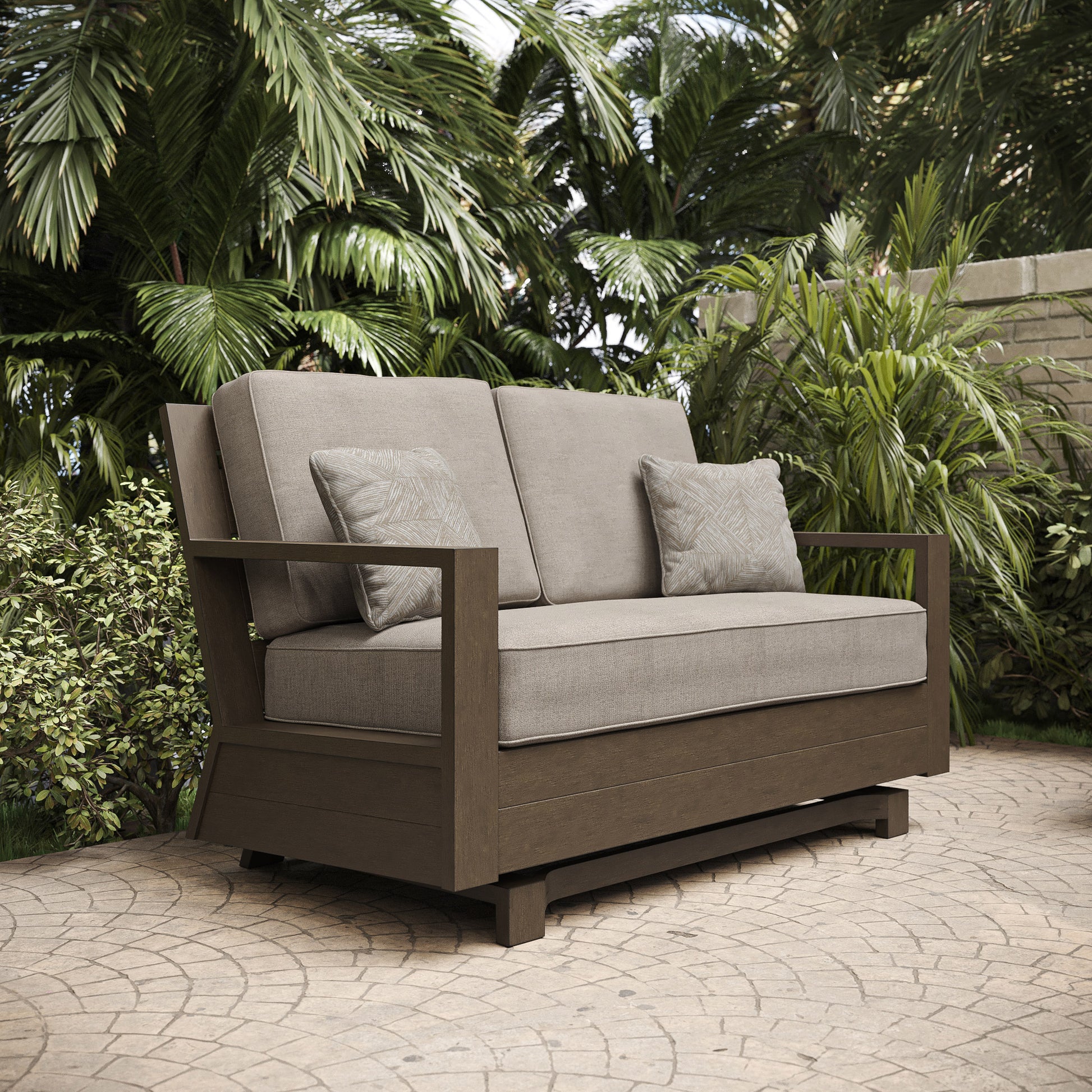 Agio Marlow 5-piece Outdoor Patio Fire Seating Set