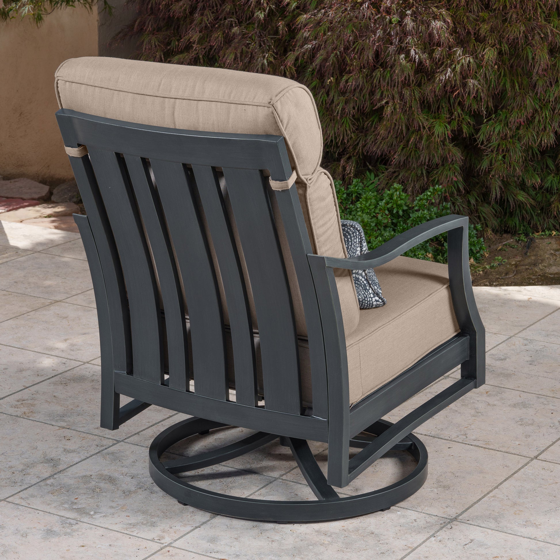 SunVilla Havana 4-piece Fire Pit Outdoor Patio Seating Set