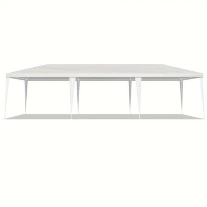 Waterproof 10'x30' Outdoor Party Tent Canopy | with 8 Removable Sidewalls for Patio, Wedding, Or Gazebo,Includes Accessories Portable Garage Storage Double Roof Curtains Double-Sided Umbrella