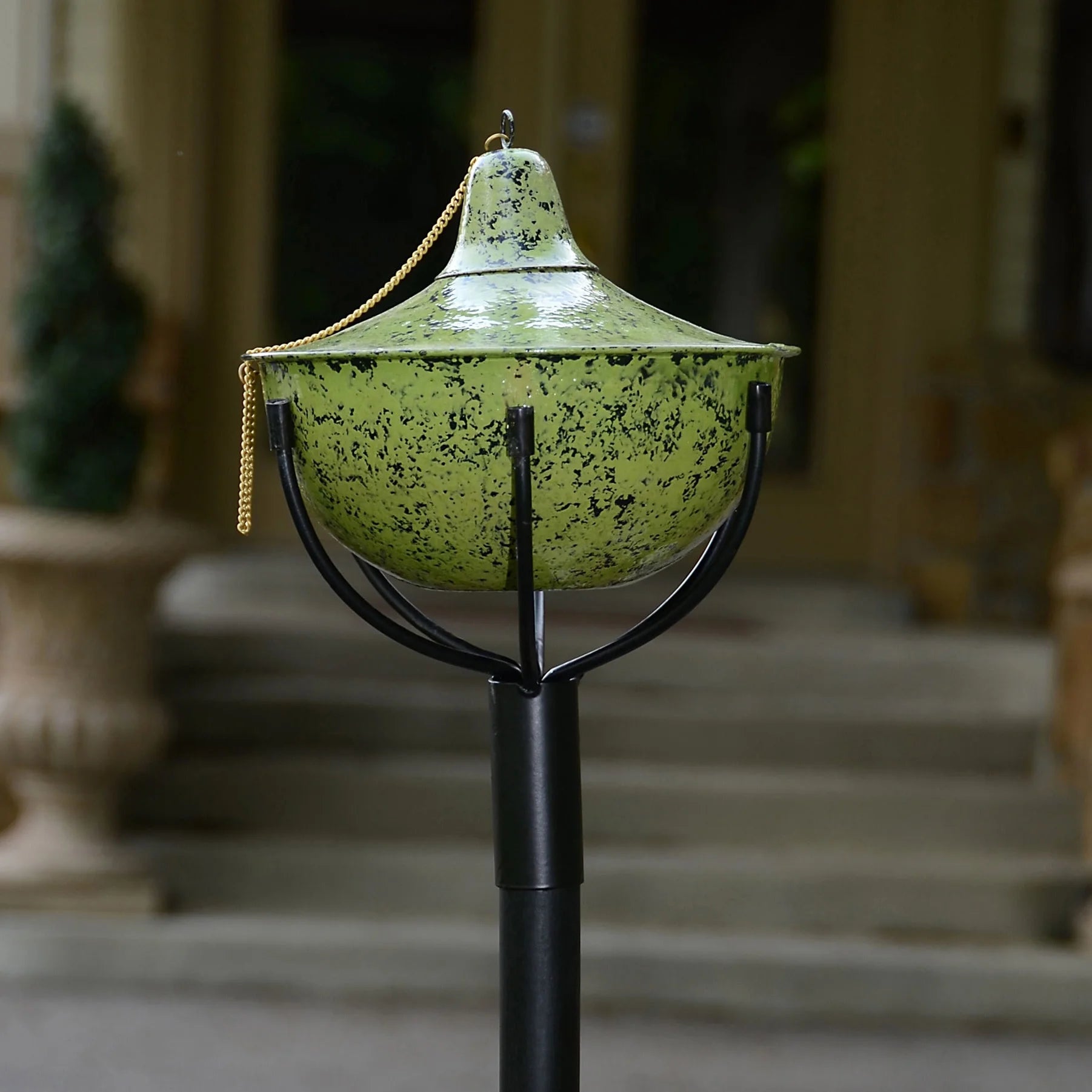 Starlite Garden & Patio Torche Maui Grande Garden Torches (Set of 2) Smooth Nickel